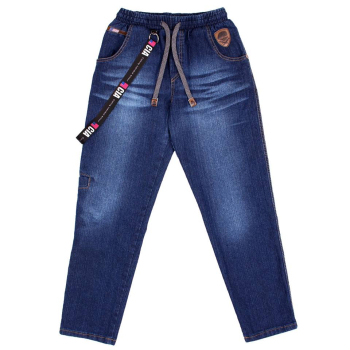 Spodnie jeansowe młodzieżowe  GANGS -Kolekcja C.I.A Rozmiar 140